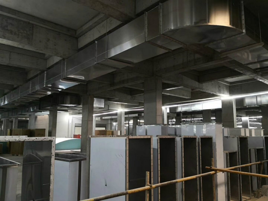 深圳白铁风管厂家承接坪地环保通风管道安装工程
