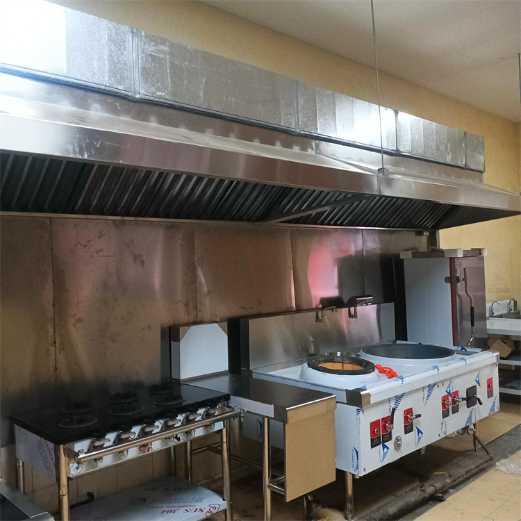 龙岗食堂油烟管道安装公司 龙岗安装单位食堂排烟管道 横岗食堂油烟管道安装