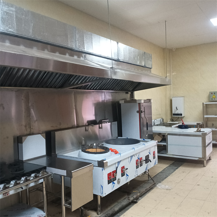 坪山食堂油烟管道安装公司 石井街道安装食堂排烟管道公司 单位食堂油烟管道
